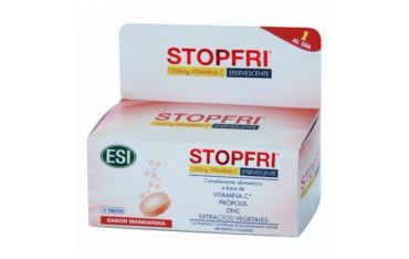 Stopfri efervescente 10 tabletas sabor mandarina - Esi