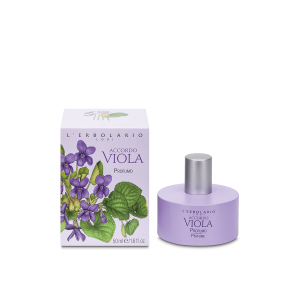 Perfume L'Erbolario Accordo Viola Violeta 50ml. Perfume Bío