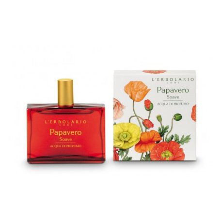 Perfume L'Erbolario Sweet Poppy Amapola 50ml. Perfume Bío