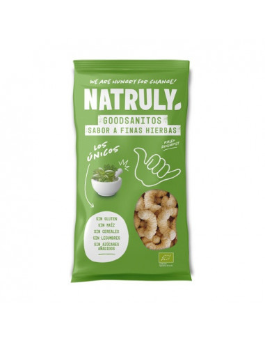 Goodsanitos sabor finas hierbas Bio 70gr Natruly