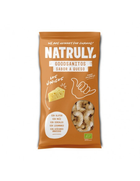 Goodsanitos sabor queso Bio 70 g Natruly