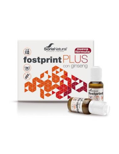 Fost print Plus con Ginseng 20 viales Soria Natural