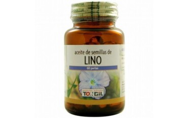 Aceite de semillas de lino 60 perlas Tongil