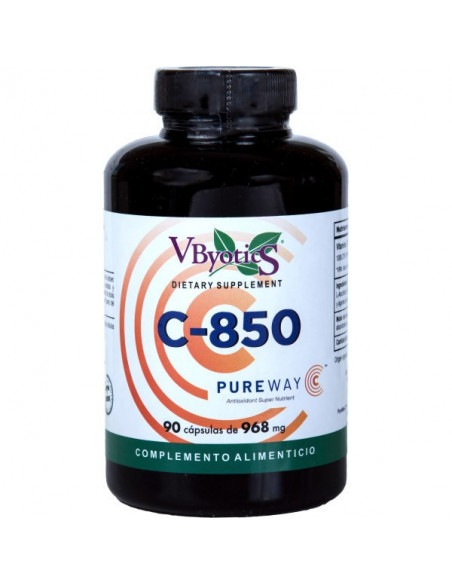 Pure Way C-850 90 caps 968mg Vbyotics
