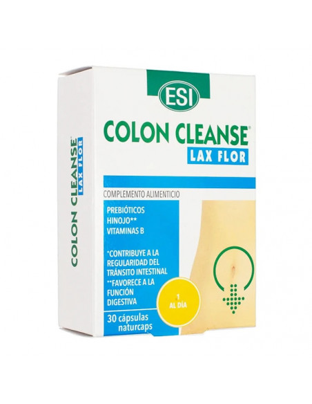 COLON CLEANSE LAX FLOR (PREBIOTICOS) 30cap ESI -TREPATDIET