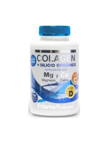 COLAGEN Colageno + SILICIO ORGANICO 180comp. PRISMA NATURAL