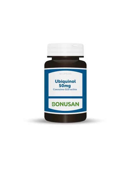 Ubiquinol 50 mg 60 cápsulas Bonusan