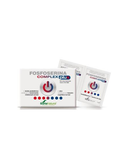 Fosfoserina complex plus 28 sobres Soria Natural