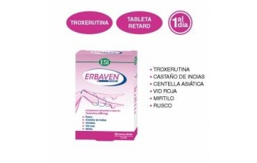 Erbaven retard 30 cápsulas -ESI