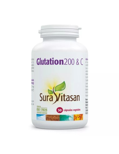 Glutation 200 30 cápsulas Sura Vitasan