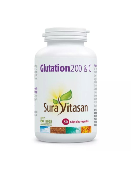 Glutation 200 30 cápsulas Sura Vitasan