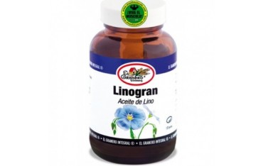 Linogran -aceite de lino- 120 perlas El Granero