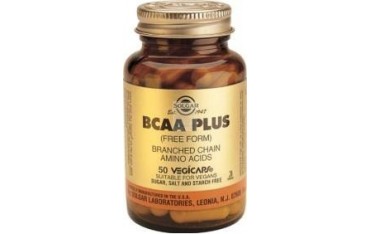 BCAA plus 50 cápsulas vegetales Solgar