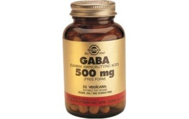 Gaba 500 mg 50 cápsulas vegetales Solgar