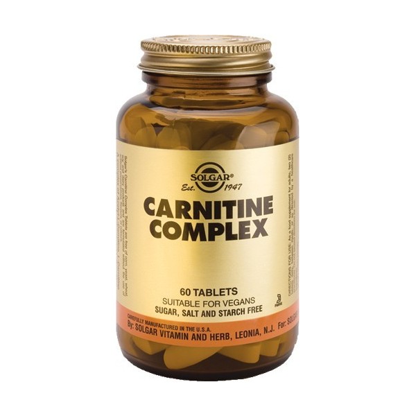 Carnitina complex 60 comprimidos Solgar