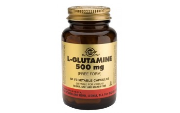 L-Glutamina 500 mg 250 cápsulas vegetales Solgar