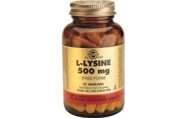 L-Lisina 500 mg 50 cápsulas vegetales Solgar