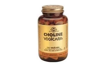 Colina 350 mg 100 cápsulas vegetales Solgar