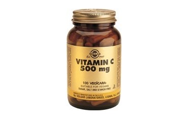 Vitamina C 500 mg 100 cápsulas vegetales Solgar