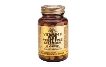 Vitamina E con selenio (sin levadura) 50 cápsulas vegetales Solgar