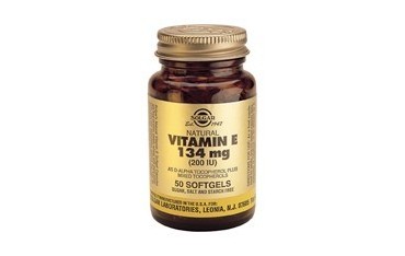 Vitamina E 200 UI 134 mg 50 cápsulas blandas Solgar