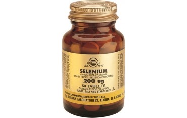 Selenio 200 mcg (sin levadura) 250 comprimidos Solgar
