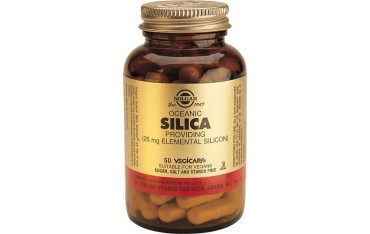 Sílice oceánico 25 mg 50 cápsulas vegetales Solgar