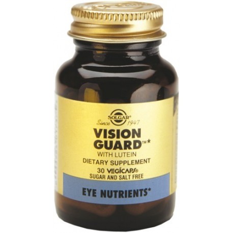 Vision guard 30 cápsulas vegetales Solgar