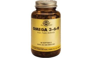 Omega 3-6-9 60 cápsulas blandas Solgar