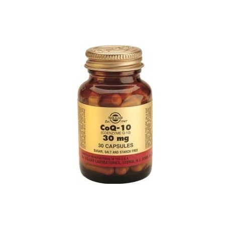 Coenzima CoQ 10 30 mg 60 cápsulas vegetales Solgar