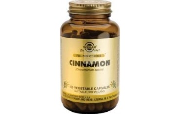 Canela china 100 cápsulas vegetales Solgar