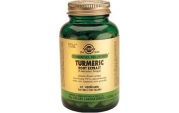 Cúrcuma extracto de raíz 60 cápsulas vegetales Solgar