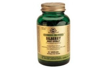 Mirtillo extracto de baya 60 cápsulas vegetales Solgar