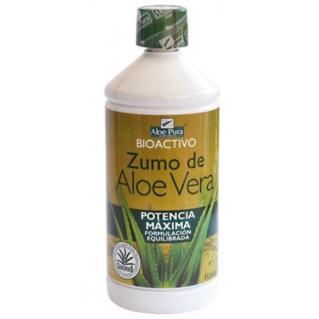 Aloe Vera Zumo Potencia Máxima 1000 ml Aloe Pura