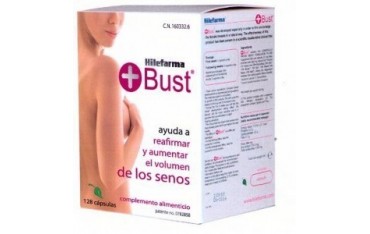 + Bust 540mg 130 cápsulas Hilefarma