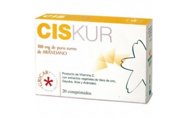 Ciskur 550 mg 20 comprimidos Gricar