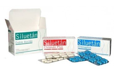 Siluetán doble acción 120 cápsulas