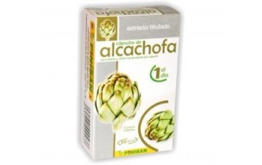 Alcachofa extracto titulado  30 cápsulas Pinisan